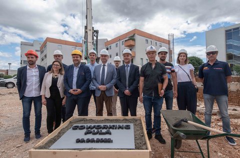 Položen kamen temeljac za izgradnju poduzetničkog centra COWORKING PULA
