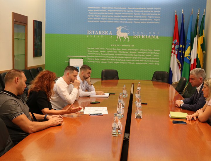 Istarski župan održao prijem za Udrugu poduzetnika Pula