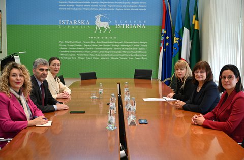 Delegazione del Montenegro in visita alla Regione Istriana