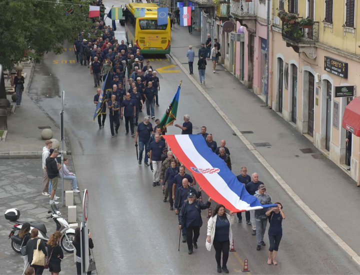 Održan 11. Mimohod hrvatskih branitelja Istarske županije povodom Dana pobjede i domovinske zahvalnosti