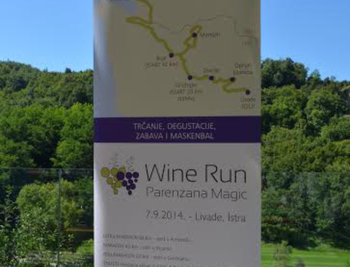 La corsa WINE RUN nell'ambito del progetto europeo "Parenzana magic"