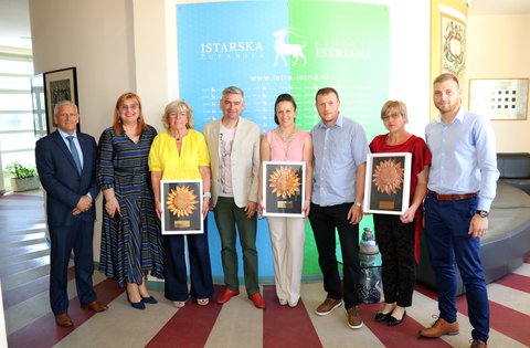 Prijem župana Miletića za dobitnike nagrade „Suncokret ruralnog turizma Hrvatske“