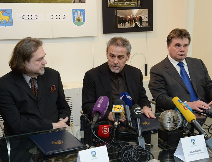 Firma della Lettera d'intenti sulla collaborazione alla realizzazione del progetto del Museo Džamonja