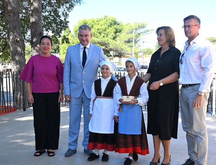 Il Presidente della Regione Miletić: Il nuovo anno scolastico a Krnica inizia in condizioni migliori, più sicure e moderne