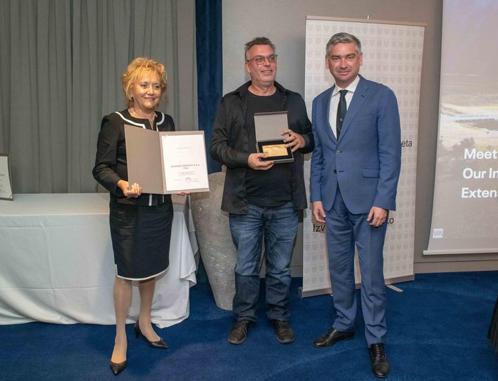 Si è svolta la cerimonia di assegnazione delle Targhe della Camera croata d'economia - Camera regionale di Pola