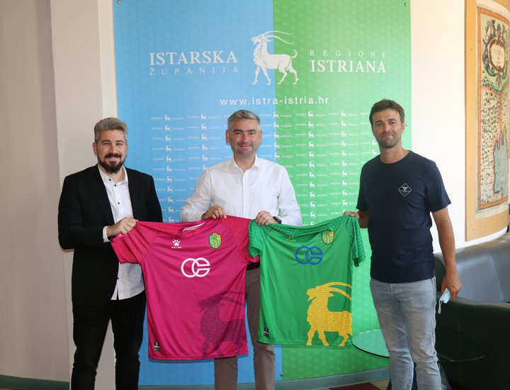 Ricevimento per la dirigenza del Club di calcio Istra 1961
