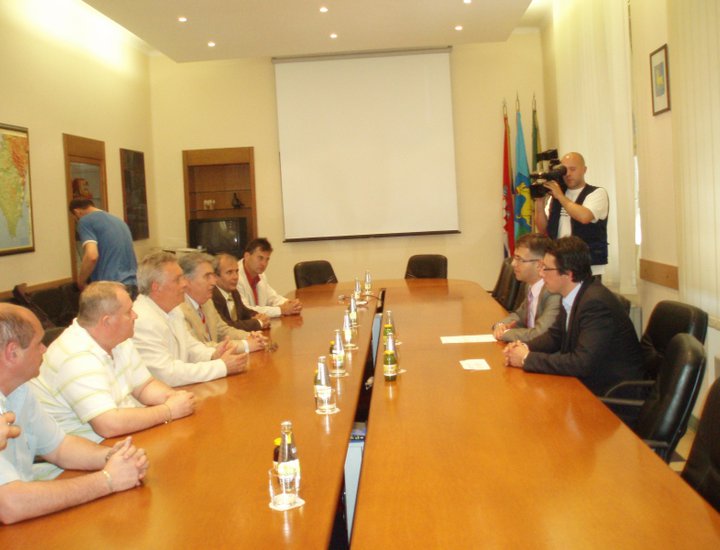 Pola: Una delegazione della regione ungherese Somogy in visita alla Regione Istriana