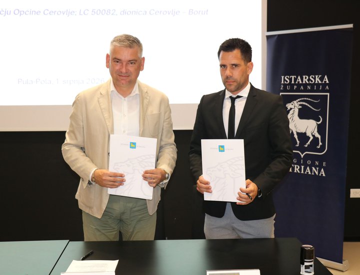 Il Presidente della Regione Miletić: Ulteriori 320.000 euro investiti nella sicurezza delle strade dell’Istria
