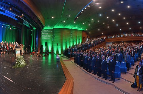Celebrata solennemente la Giornata della Regione Istriana