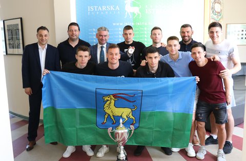 Državni viceprvaci u futsalu na prijemu kod župana