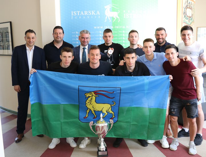 Državni viceprvaci u futsalu na prijemu kod župana
