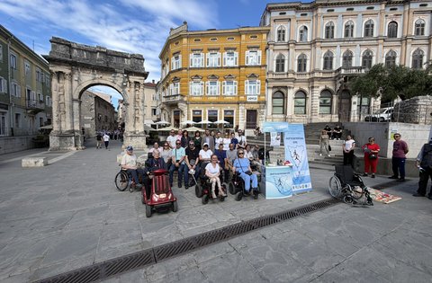 La vicepresidente della Regione Istriana Gordana Antić ha partecipato alla celebrazione della Giornata nazionale delle persone affette da malattie neuromuscolari