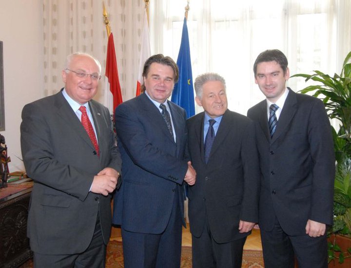 Župan Jakovčić i gradonačelnik Miletić u posjetu Linzu
