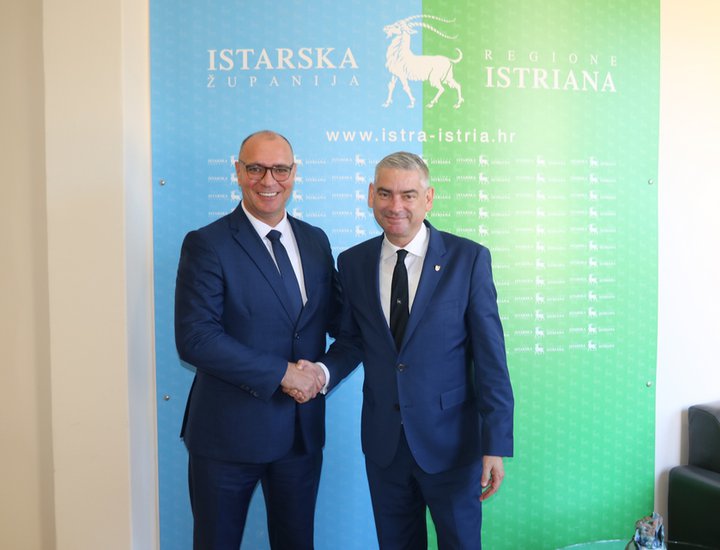 Il presidente Miletić ha organizzato un ricevimento per la delegazione della Città di Tuzla