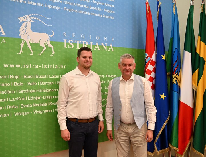 Istarski župan Boris Miletić održao radni sastanak na temu budućnosti  zgrade bivše škole u Gradinju