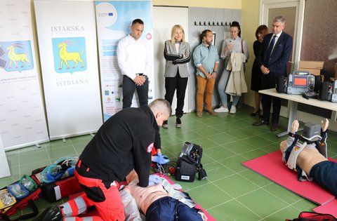 EU projekt FIRESPILL: Nabavljena medicinska oprema koja spašava život