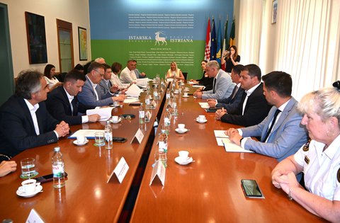 Župan Miletić i ministar Butković o ključnim prometnim projektima u Istri