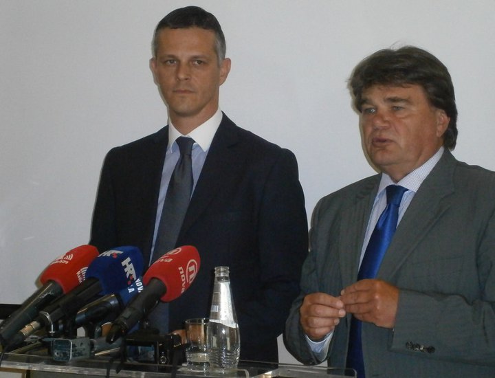 Consegna dell'incarico di Presidente della Regione Istriana
