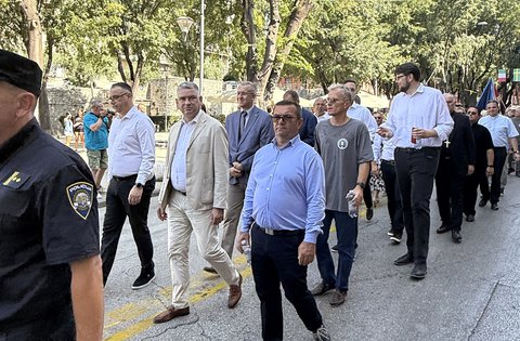 Con la 14ª Sfilata dei difensori croati della Regione Istriana è stata celebrata la Giornata della vittoria e del ringraziamento per la Patria e Giornata dei difensori croati