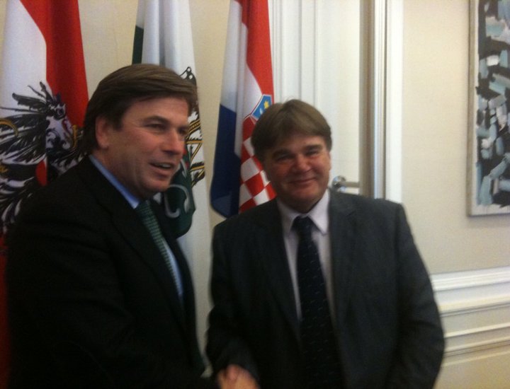 Župan Ivan Jakovčić sa suradnicima u Štajerskoj