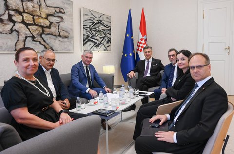 Istarski župan Miletić na sastanku s premijerom Plenkovićem razgovarao o zdravstvu i ulaganjima u infrastrukturu i obrazovanje