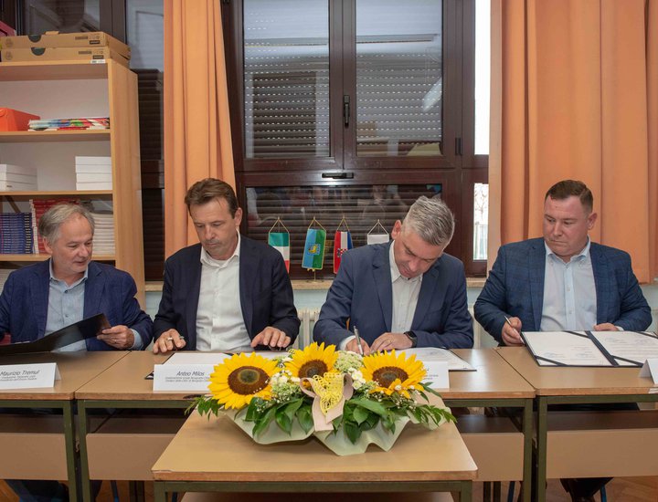 Potpisan Sporazum o sufinanciranju izgradnje Talijanske osnovne škole u Novigradu