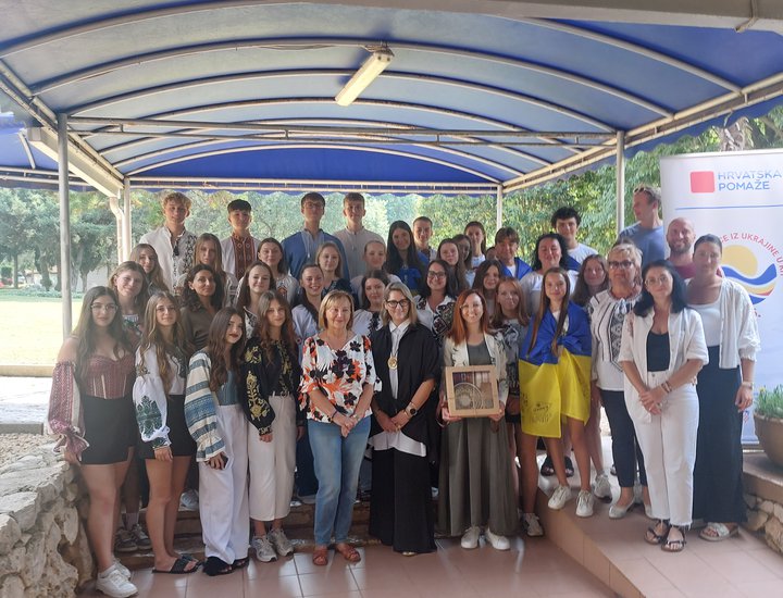 Djeca iz Ukrajine provode nezaboravne trenutke u Turističkom naselju Polynesia Plava Laguna u Umagu