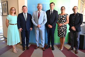Il presidente Miletić ha ricevuto la nuova dirigenza dell’Unione Italiana: la comunità italiana è parte integrante dell’identità istriana
