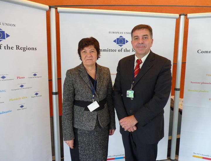 La vicepresidentessa Viviana Benussi partecipa ai lavori della 98° sessione plenaria del Comitato delle regioni dell'Unione europea a Bruxelles