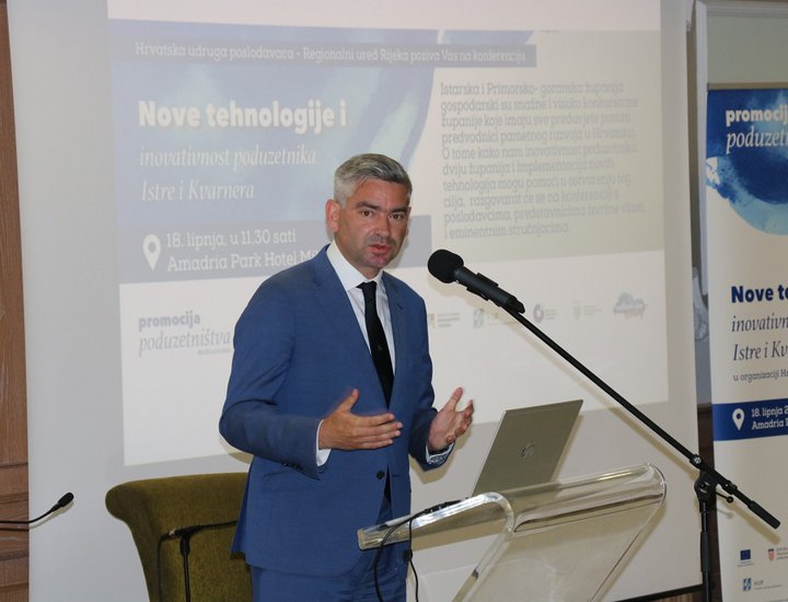 Il presidente Miletić ha partecipato alla conferenza sui successi degli imprenditori dell'Istria e del Quarnero