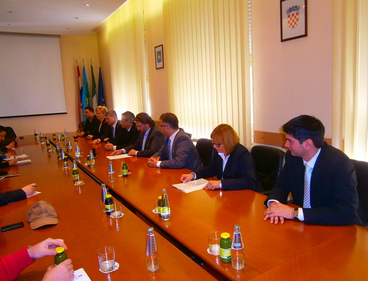 Pola: Visita della delegazione della Regione di Koprivnica e Križevci