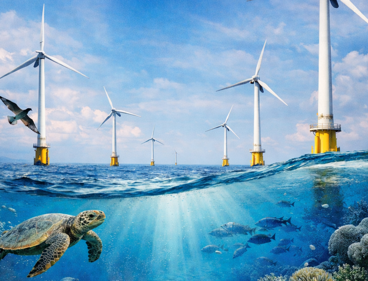 Poziv na sudjelovanje u Ljetnoj školi projekta BEYOND; Pregled aktualnog ekološkog konteksta te razumijevanje mogućih ekoloških implikacija pučinskih vjetroelektrana