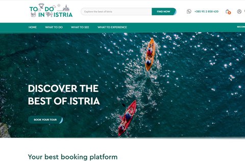Platforma To do in istria umrežava destinaciju i pruža jedinstveno korisničko iskustvo