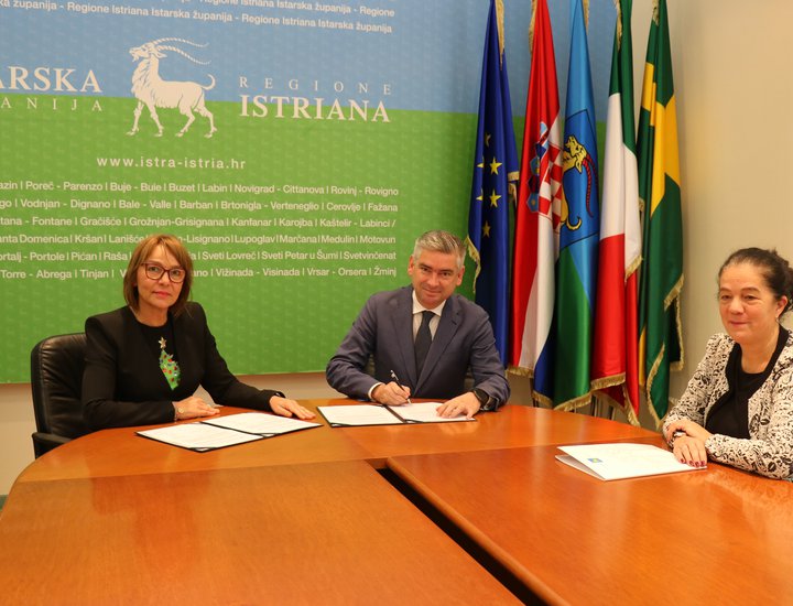 Firmato l'Accordo di prefinanziamento del progetto UE KLIK Pola, dell'importo di quasi 30 milioni di kune