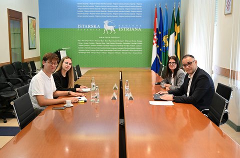 U Istarskoj županiji održan radni sastanak s predstavnicima Studentskog zbora Sveučilišta u Zagrebu
