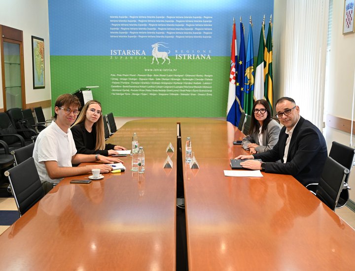 U Istarskoj županiji održan radni sastanak s predstavnicima Studentskog zbora Sveučilišta u Zagrebu