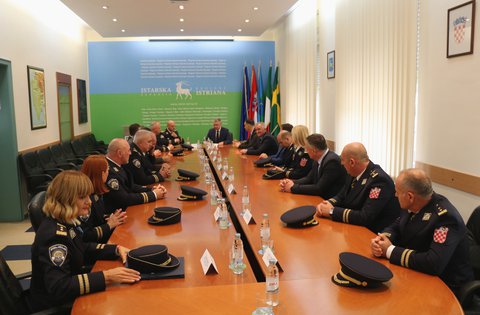 Ricevimento tradizionale dal Presidente della Regione in occasione della Giornata della polizia