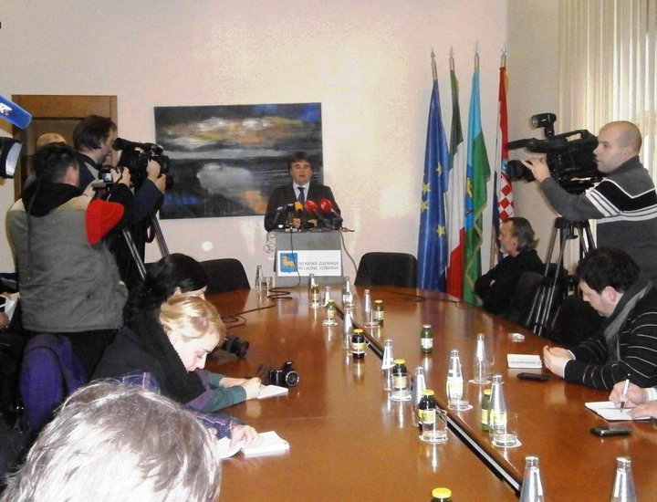 Pola: Il Presidente della Regione Istriana Ivan Jakovčić ha commentato il tentativo non riuscito di destabilizzare l'Istria
