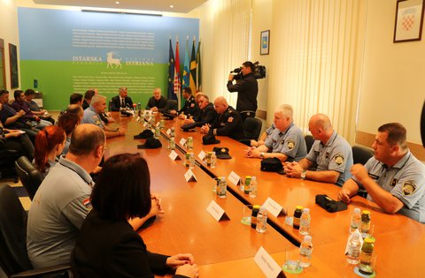 Ricevimento tradizionale della Regione Istriana e della Città  di Pola in occasione della Giornata della polizia