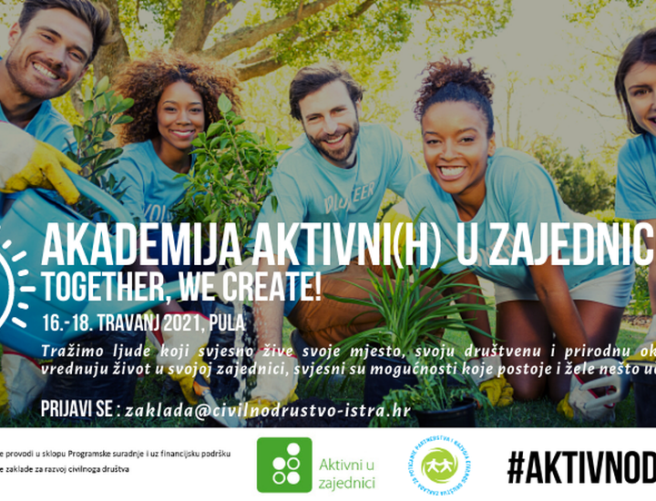 INVITO a partecipare all'Accademia „Attivi nella comunità“