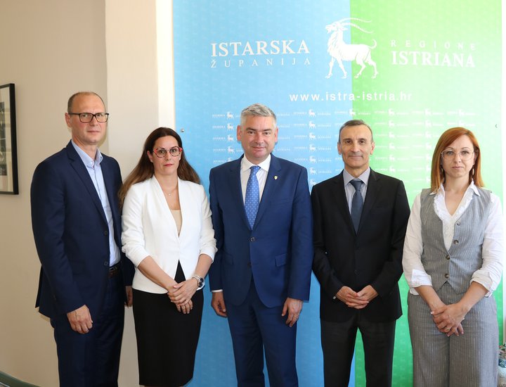 Talijanski veleposlanik u nastupnom posjetu Istarskoj županiji
