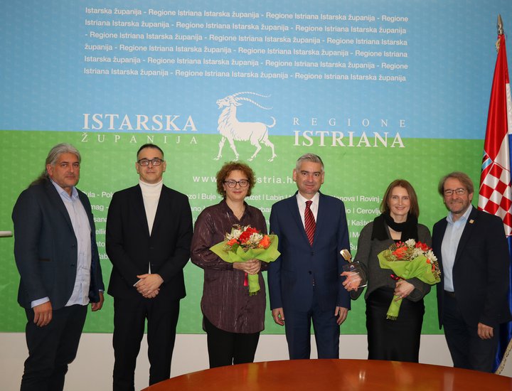Upriličen prijem za ekipu Radio Istre, dobitnike ovogodišnjeg Zlatnog mikrofona