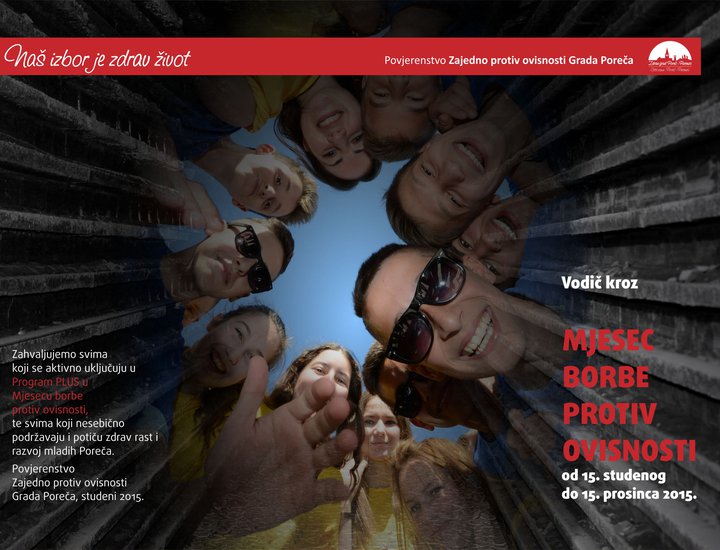 Program Mjeseca borbe protiv ovisnosti u Poreču