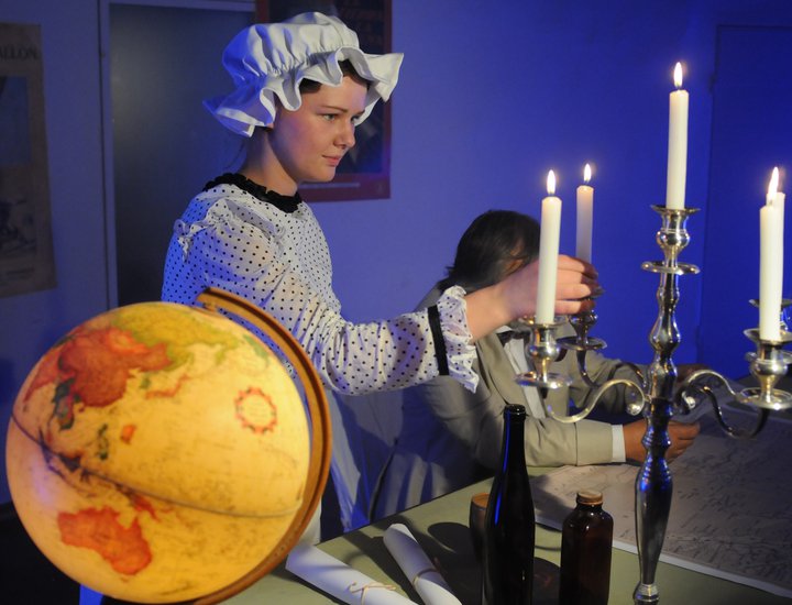 Apertura dello Studio di Giulio Verne - "VOYAGES EXTRAORDINAIRES" e rappresentazione interattiva Inspirit Junior