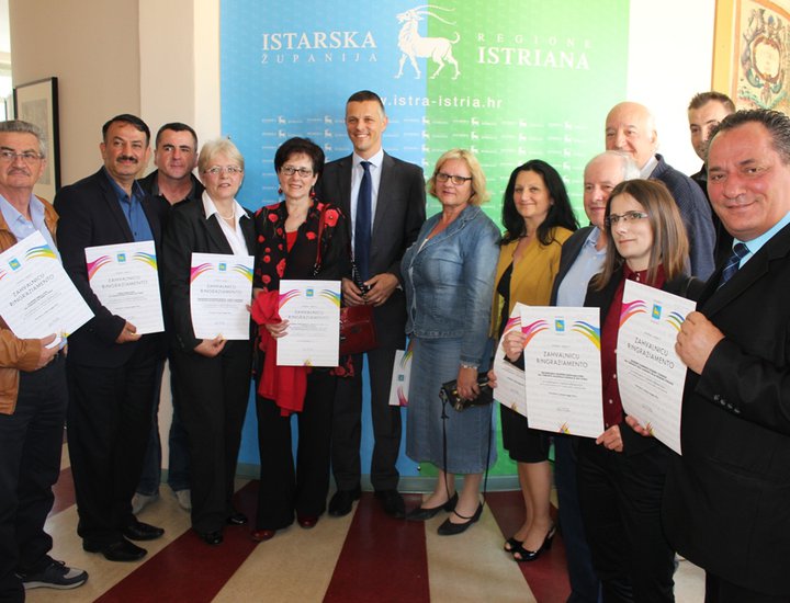 Si è tenuto il ricevimento per i rappresentanti delle comunità nazionali che hanno partecipato al III Festival della multiculturalità