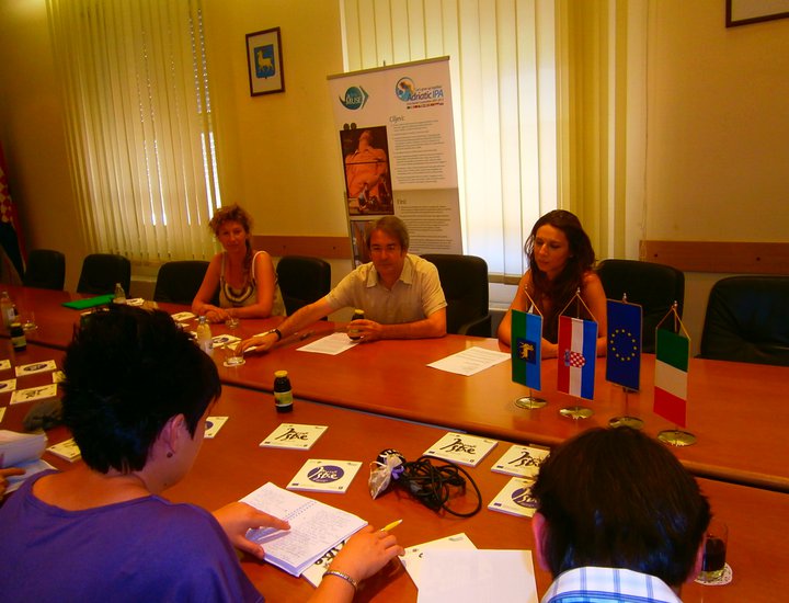 Presentazione dell'opuscolo Muzeji Istre (Musei dell'Istria)