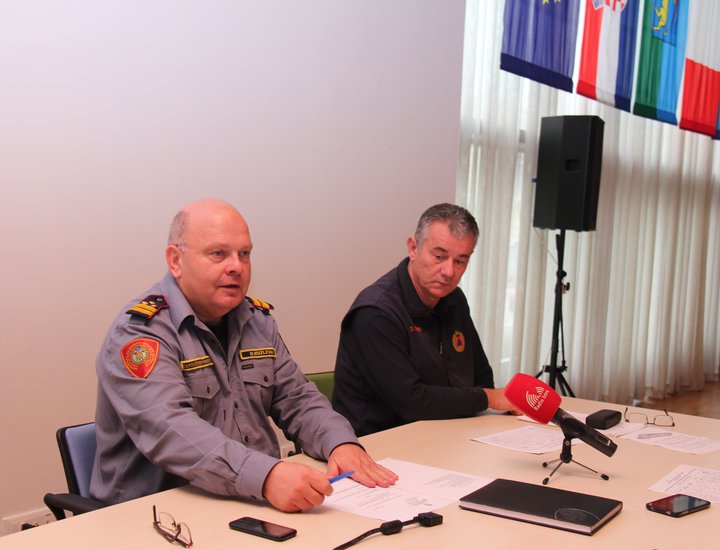 Stožer zaštite i spašavanja Istarske županije održao je u srijedu, 14. listopada 2015.g. zajedničku sjednicu u vezi pripreme za moguć nastanak ugroza od poplave na području Istarske županije
