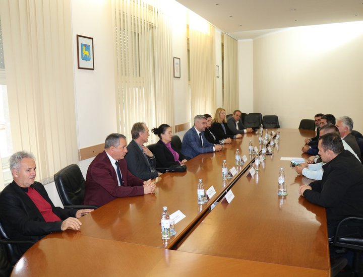 Ricevimento per una delegazione dell'Università degli Studi di Prizren