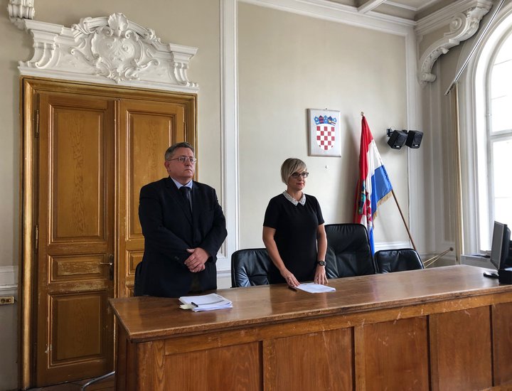 Si è tenuto il giuramento solenne dei giudici d'assise del Tribunale regionale di Pola