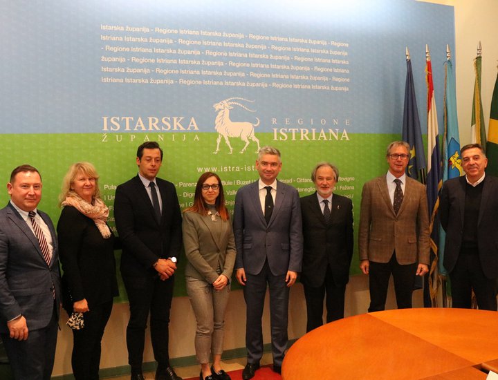 Župan Miletić sastao se s predstavnicima Talijanske unije i Vijeća talijanske nacionalne manjine Istarske županije